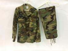 2 Piece Military Camo Uniform