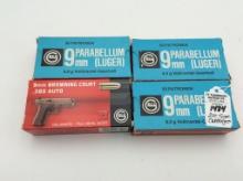 Lot of 4 Full Boxes of Ammo Including 3-Boxes