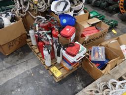 LOT: (3) Pallets of Assorted Safety Gear