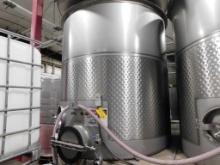 Spokane Industries 2,500 Gallon V90-8-S Stainless Steel Wine Fermentation Tank w/Lid (SUBJECT TO