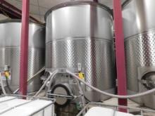 Spokane Industries 2,500 Gallon V90-8-S Stainless Steel Wine Fermentation Tank (NO LID) (SUBJECT TO