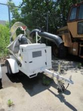 Madvac 61-D Litter Picker, Diesel Engine, Trailer Mounted, S/N 11218, 127 Hours Indicated (LOCATED
