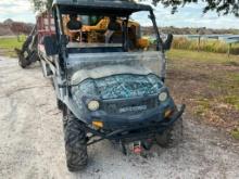 Massimo Buck 400EFI 4 WD Side By Side, Front Mounted Winch, Dump Bed, (BAD TRANSMISSION) (LOCATED IN