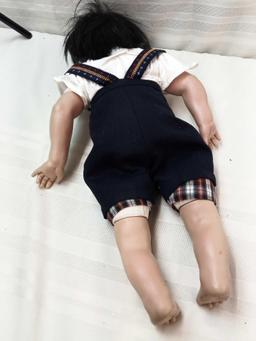 THE GREAT AMERICAN DOLL CO. 1989 SOFT-JOINTED DOLL 24"