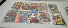 MARVEL COMICS TWO IN ONE THE THING 50...-$1.25 COMICS LOT - 10