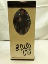 "FOREVER ELVIS '68" 3RD IN SERIES WHISKEY DECANTER BY MCCORMICK DISTILLING COMPANY 16 1/2" IN BOX.