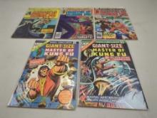 MARVEL COMICS GROUP MASTER OF KUNG FU COMIC LOT -5