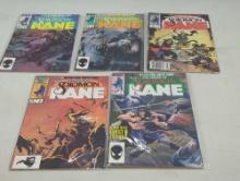 MARVEL COMICS THE SWORD OF SOLOMON KANE COMIC LOT - 5