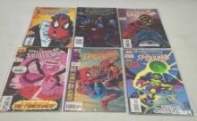 MARVEL COMICS THE SPECTACULAR SPIDER-MAN COMIC LOT - SIX