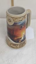 DUCKS UNLIMITED MILLER BEER STEIN "THE SHARING SEASON"