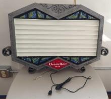 GRAIN BELT BEER CHANGEABLE MESSAGE BOARD NO LETTERS LIGHTS UP 32" W