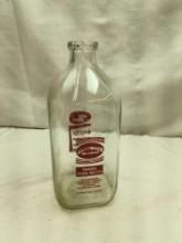 GLASS GALLON MILK BOTTLE NO TOP FROM GLENWOOD, INGLEWOOD COMPANY MINNEAPOLIS, MINN