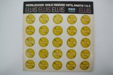 Elvis Presley Worldwide Gold Award Hits Part 1 and 2 Vinyl