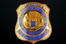 1981 U.S. Capitol Police Badge