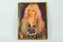 Doro Pesch Signed Picture (Framed)