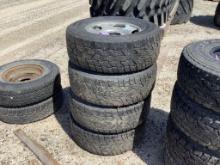 (4) Truck Tires & Rims