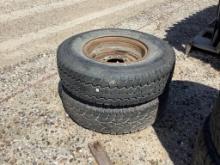 (2) Truck Tires & Rims