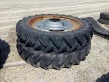 (4) 380/90R50 Tires & Rims