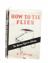 C. 1940's How To Tie Flies by E.C. Gregg
