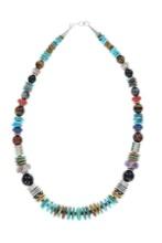 Navajo Tommy & Rose Singer Royston Silver Necklace