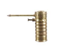Model - 320 Antique Brass Oil Pump c. Early 1900s