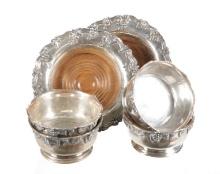 I.F.S. LTD & J. Green & Co. Silver Plate Bowls (6)