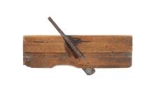 19th C. J.N. Wooden Hand Tool Moulding Plane