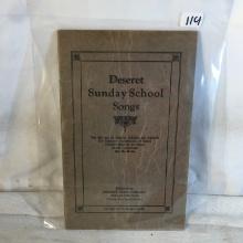 Collector Vintage Deseret Sunday School Songs Book - See Pictures