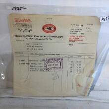 Collector Vintage Remit Invoice - See Pictures