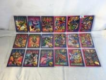 Lot of 18 Collector Assorted Marvel Comics X-Men Series Trading Cards  -  See Pictures