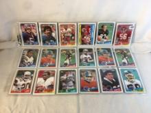 Lot of 18 Pcs Collector Vintage NFL Football Sport Trading Assorted Cards and Players - See Pictures