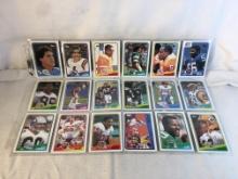 Lot of 18 Pcs Collector Vintage NFL Football Sport Trading Assorted Cards and Players - See Pictures