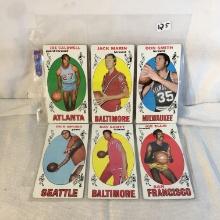 Lot of 6 Pcs Collector Vintage NBA Basketball Sport Trading Assorted Cards and Palyers -See Pictures