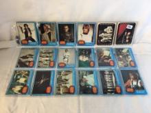 Lot of 18 Pcs Collector Vintage Star Wars Trading Assorted Game Cards - See Pictures