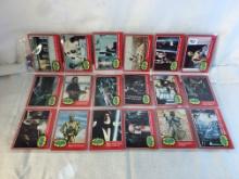 Lot of 18 Pcs Collector Vintage Star Wars Trading Assorted Game Cards - See Pictures