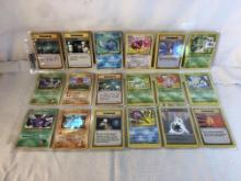 Lot of 18 Pcs cOllector Modern Pokemon Trading Assorted Game Cards - See Pictures