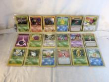 Lot of 18 Pcs cOllector Modern Pokemon Trading Assorted Game Cards - See Pictures