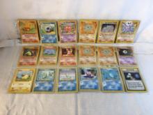 Lot of 18 Pcs cOllector Modern Pokemon Trading Assorted Game Cards - See Pictures