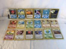 Lot of 18 Pcs cOllector Modern Pokemon Trading Assorted Game Cards - See Pictures