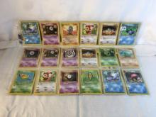 Lot of 18 Pcs cOllector Modern Pokemon Trading Assorted Game Cards - See Pictures