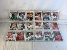 Lot of 18 Pcs Collector Vintage NFL Football Sport Trading Assorted Cards and Players - See Pictures