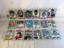 Lot of 18 Pcs Collector Vintage NFL Football Sport Trading Assorted Cards and Players - See Pictures