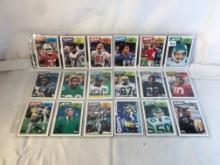 Lot of 18 Pcs Collector Vintage NFL Football Sport Trading Assorted Cards and Players - See Pictures