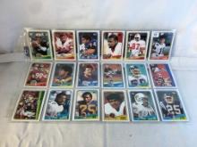 Lot of 18 Pcs Collector Vintage NFL Football Sport Trading Assorted Cards and Players - See Pictures