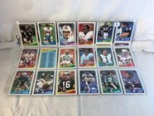 Lot of 18 Pcs Collector Vintage NFL Football Sport Trading Assorted Cards and Players - See Pictures