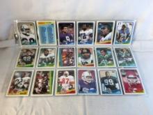 Lot of 18 Pcs Collector Vintage NFL Football Sport Trading Assorted Cards and Players - See Pictures