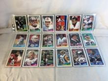 Lot of 18 Pcs Collector Vintage NFL Football Sport Trading Assorted Cards and Players - See Pictures