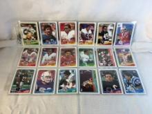 Lot of 18 Pcs Collector Vintage NFL Football Sport Trading Assorted Cards and Players - See Pictures