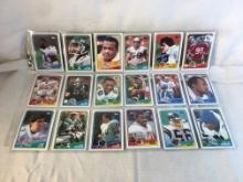 Lot of 18 Pcs Collector Vintage NFL Football Sport Trading Assorted Cards and Players - See Pictures