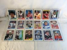 Lot of 18 Pcs Collector Vintage NFL Football Sport Trading Assorted Cards and Players - See Pictures